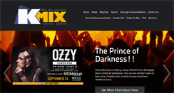 Desktop Screenshot of kmix1069.com